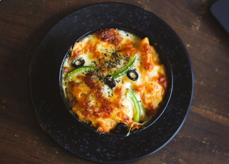 Kremet kylling Tetrazzini med sopp og paprika