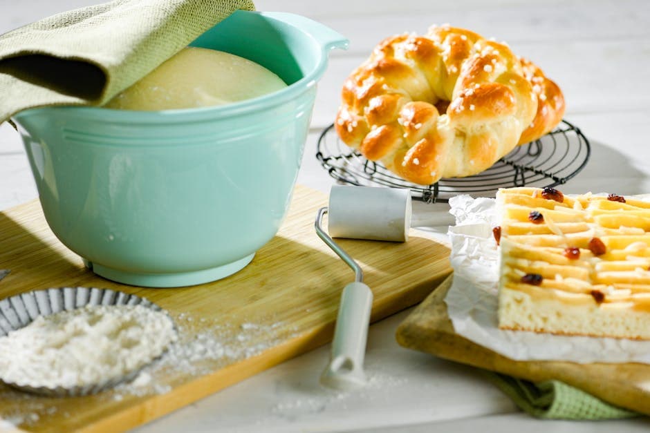 Grunnleggende brøddeig for flere bakverk