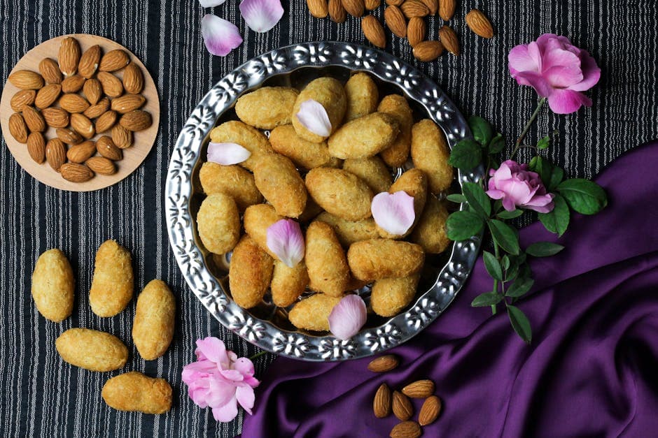 Mandel- og pinjekjernemakroner