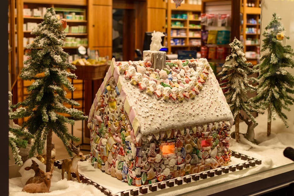 Julenissens pepperkakehus