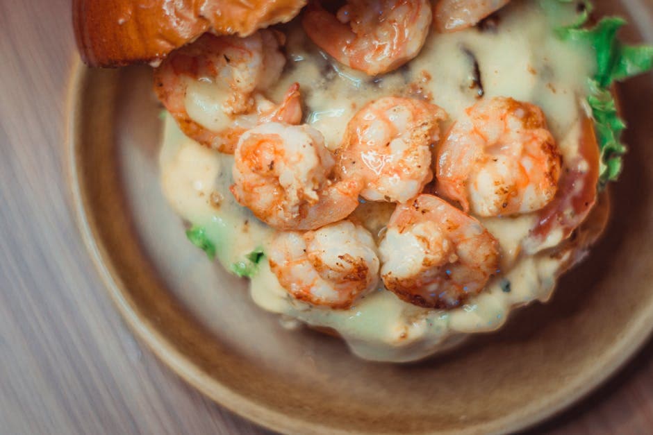 Rekeburgere med wasabimajones og steinreker