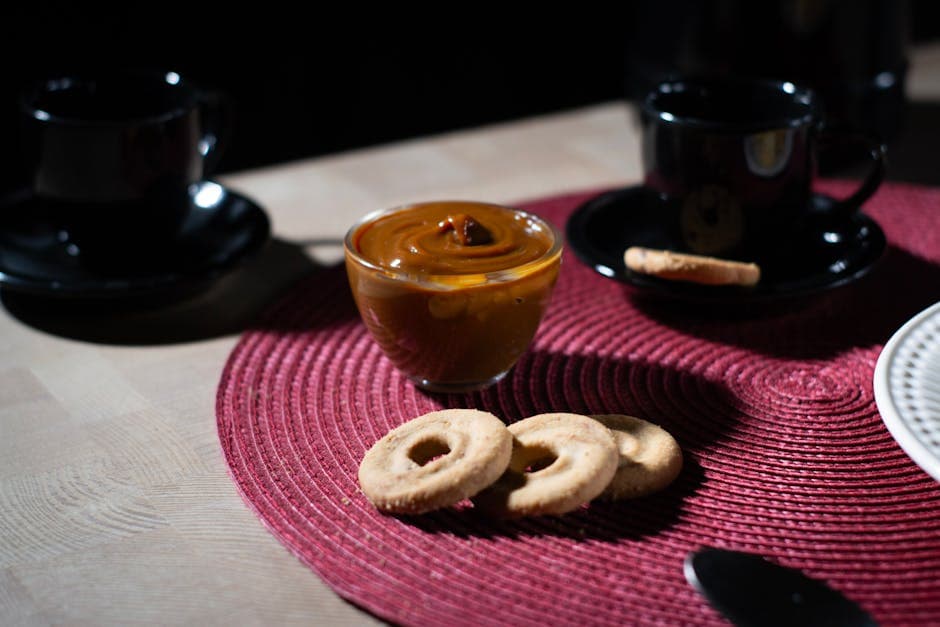 Hasselnøttfylte kjeks med dulce de leche