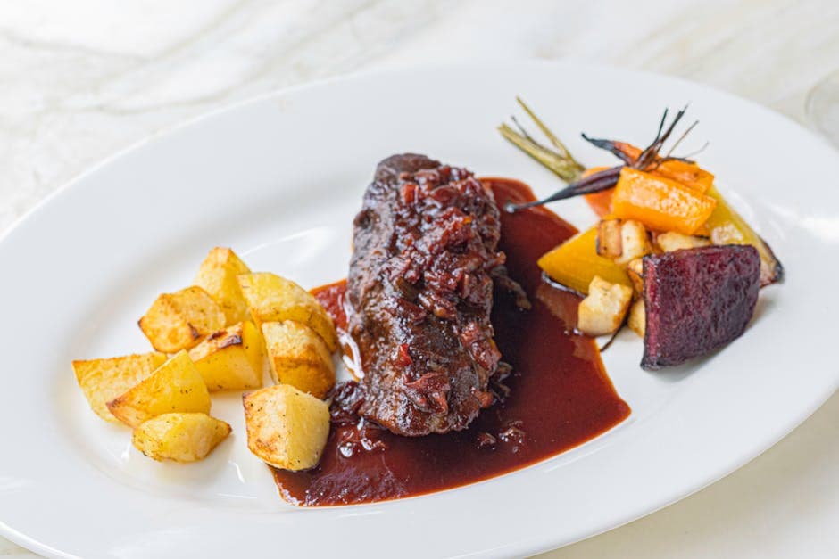 Roastbiff med ingefær og sjysaus