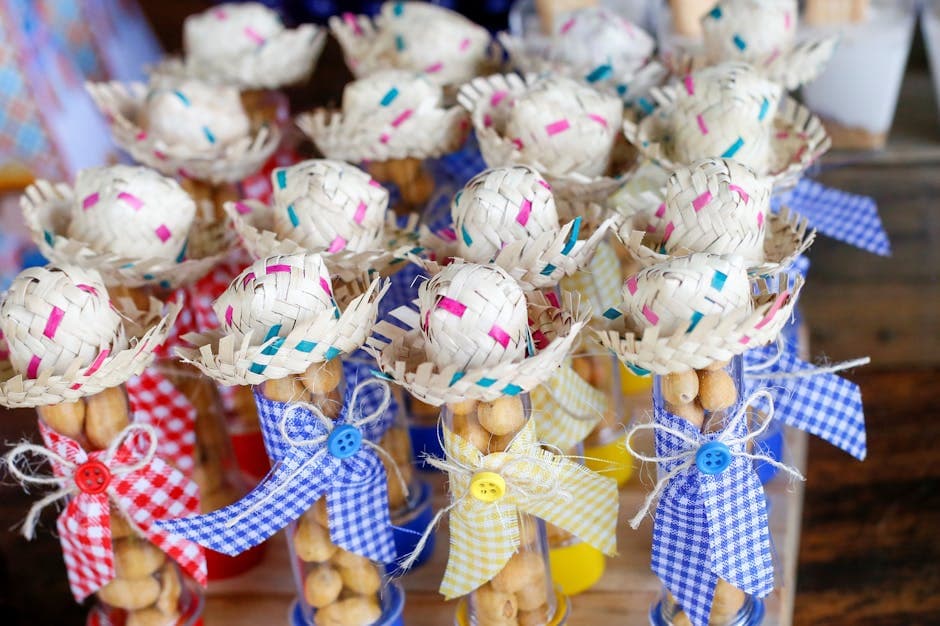 Søte godterihatter av Rice Krispies