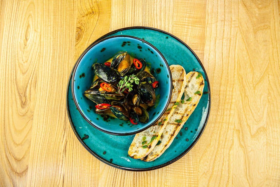 Muslinger med safran, guajillo-chili og øl