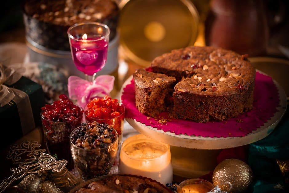 Sues saftige fruktkake