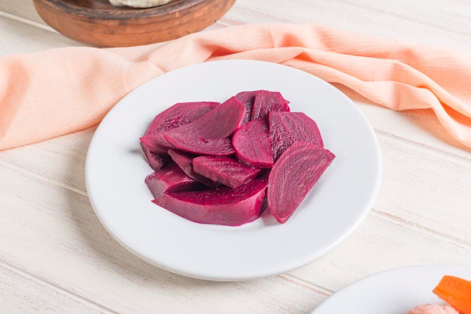 Røstede rødbeter med sitron-timiandressing