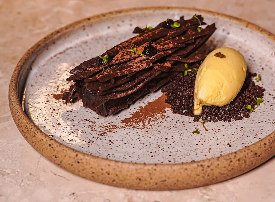 Sjokolade- og vaniljevacherin