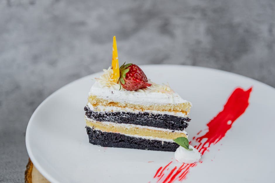 Deviled Egg Kake med Vanilje og Jordbær