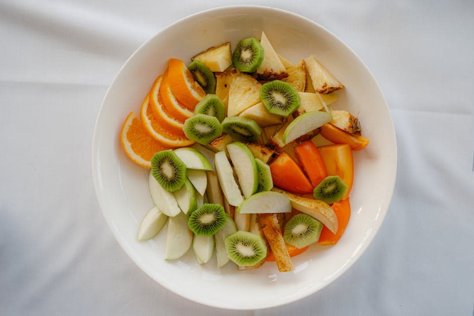 Frisk rystesalat med jicama og appelsin