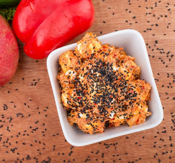 Sesamsnøerter: Enkel lavkarbo forrett