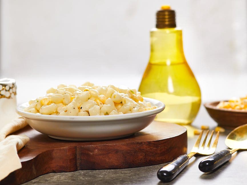 Kremet makaroni og ost (stovetop)