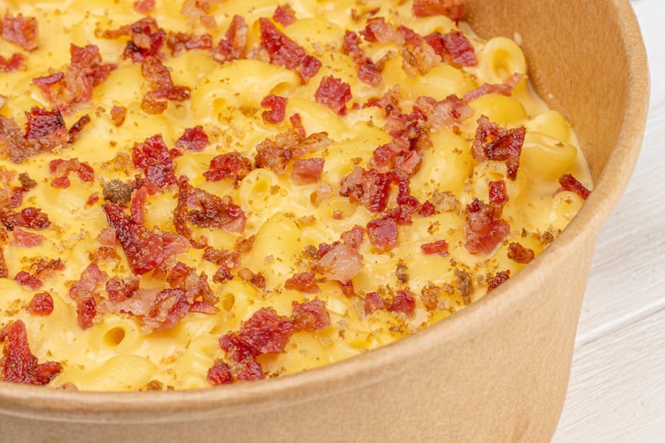 Kremet Mac and Cheese med Pancetta