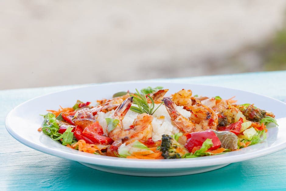 Romglaserte reker med sitrus og krydder