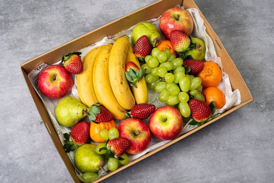 Frisk frukt med vaniljedipp