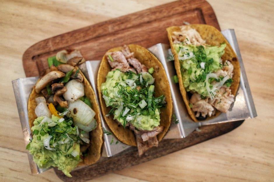 Chili- og sitrusmarinert kylling med tortillalefser og avokadosalsa