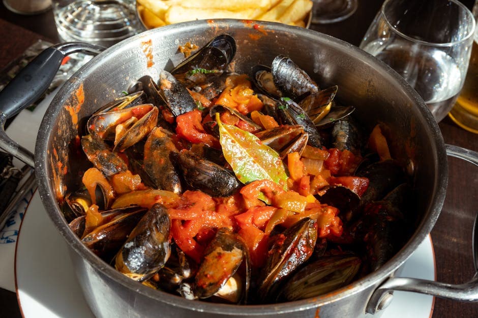 Klassiske Moules Frites