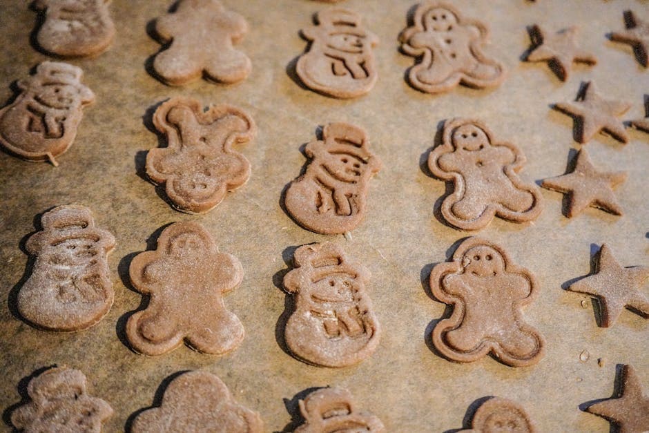 Krydrede melassekjeks