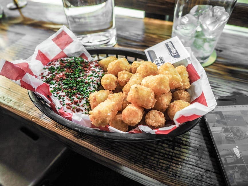 Sprø hjemmelagde Tater Tots