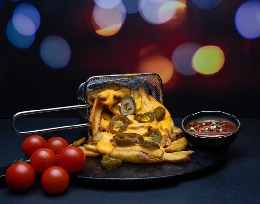 Sprø ostestenger med cayennepepper