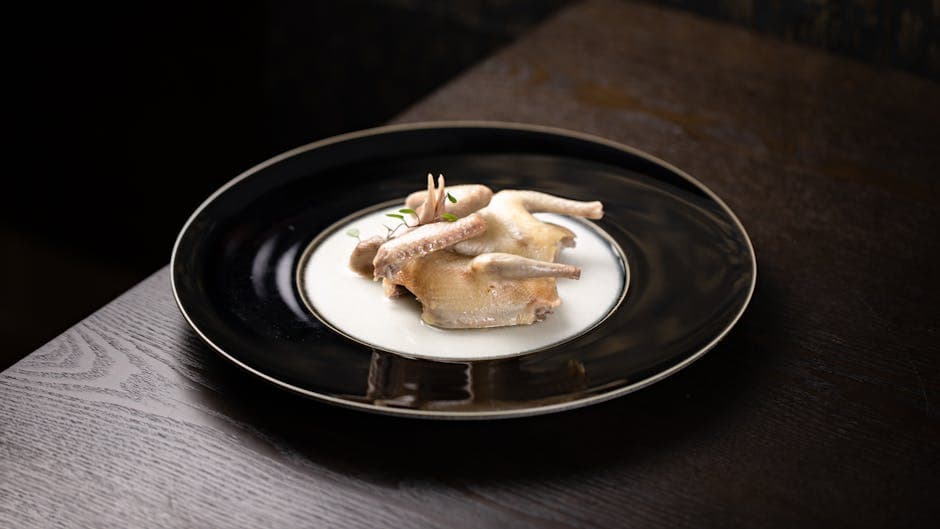 Stekte viltkyllinger med urterik ricottablanding