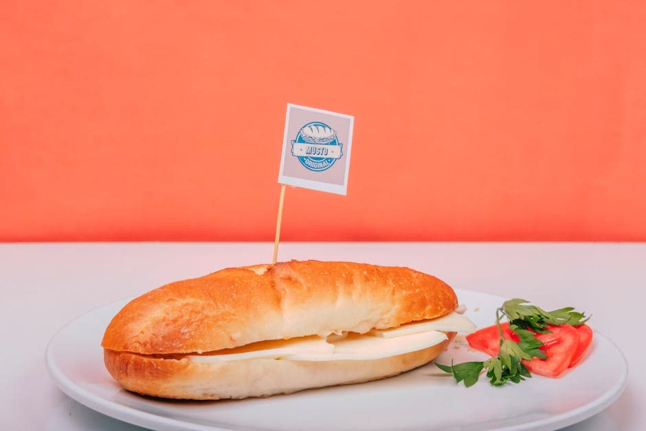 Asparges- og parmesansandwich