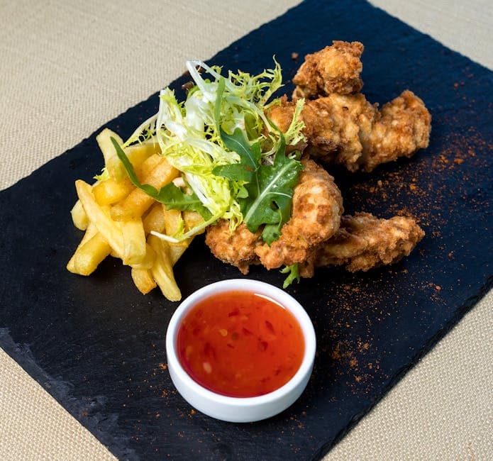 Stekte kalvebrissel (Sweetbreads)