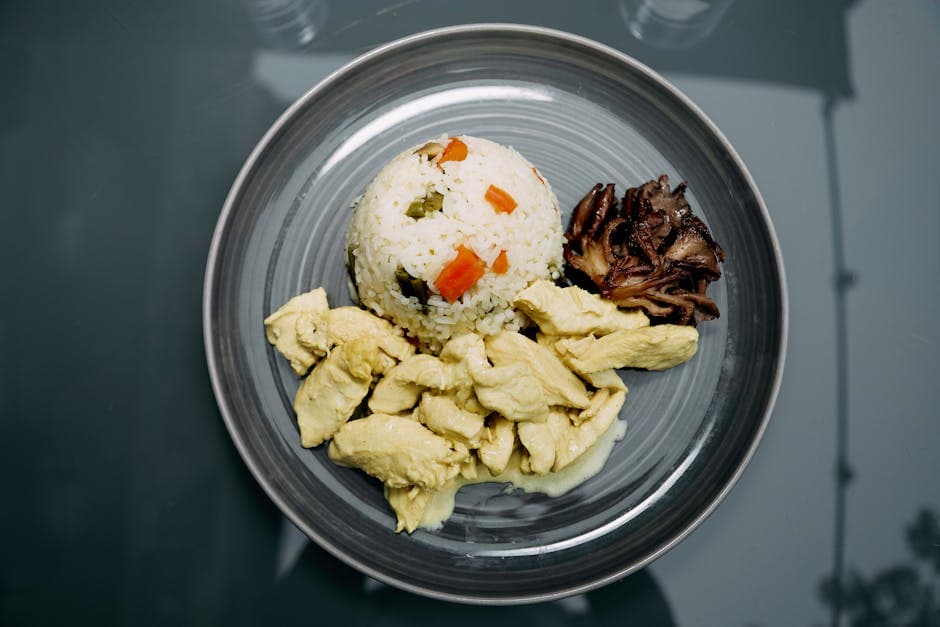 Kyllingbryst med sopp og cheddar