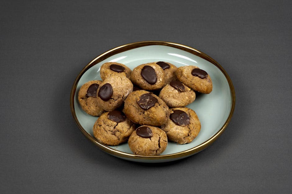 Mandelkjeks med sjokolade (Blossoms)