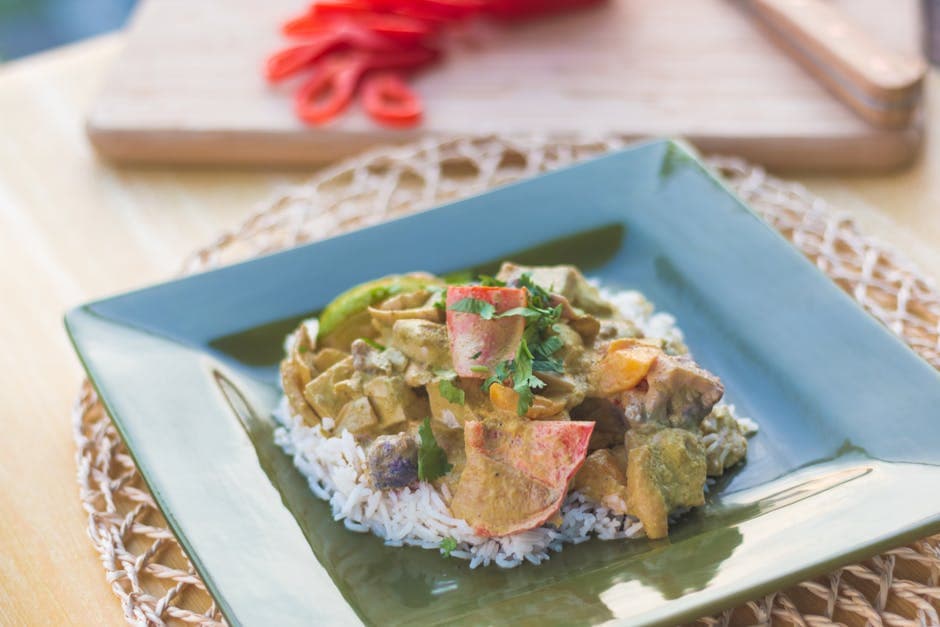 Guatemalansk Pepian Indio-saus med grønnsaker