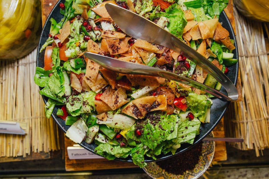 Tante Tereses Fattoush-salat