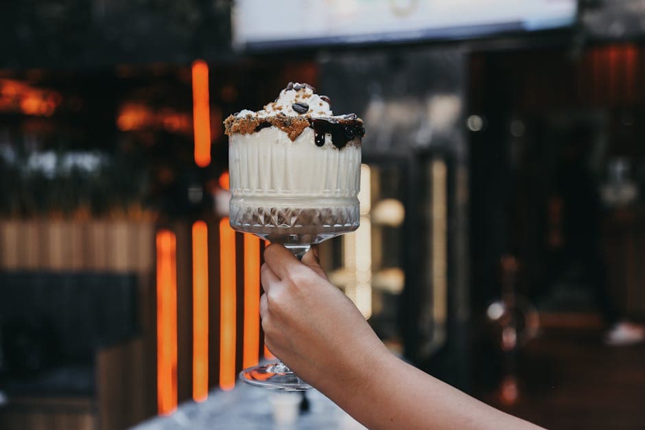 Kremet gresskarpai-milkshake