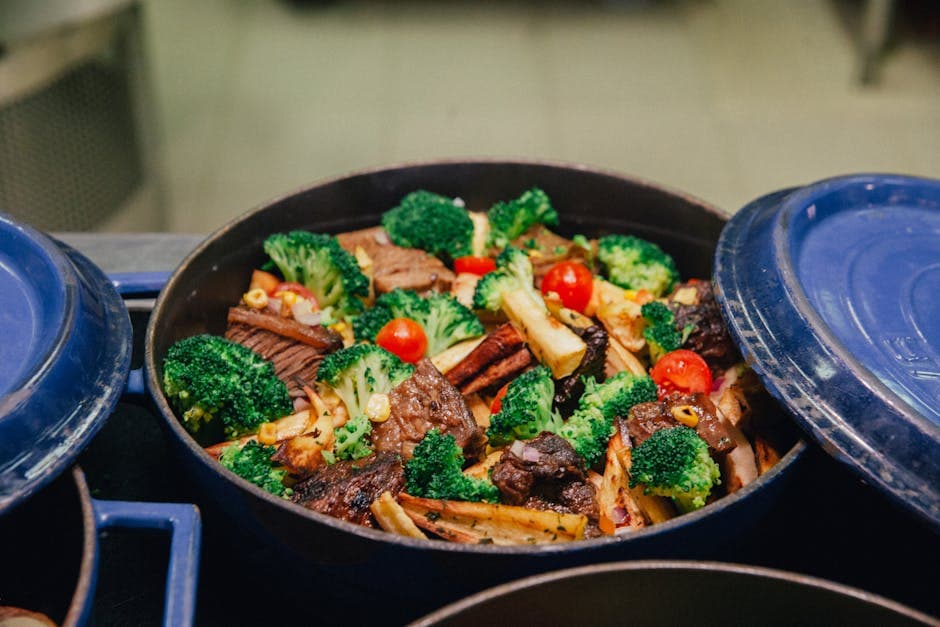 Gratinert mais og brokkoli