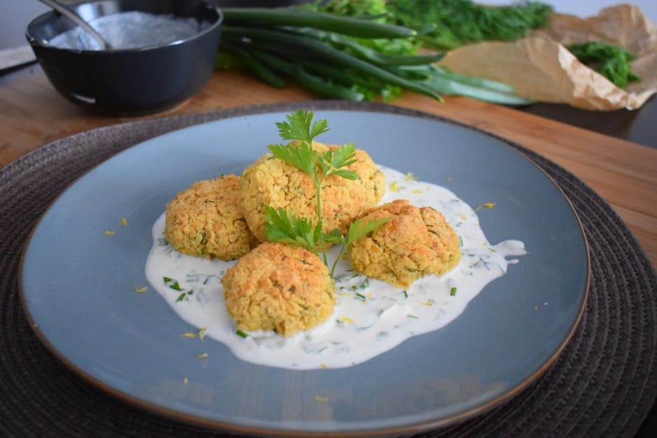 Vegetariske kikertboller