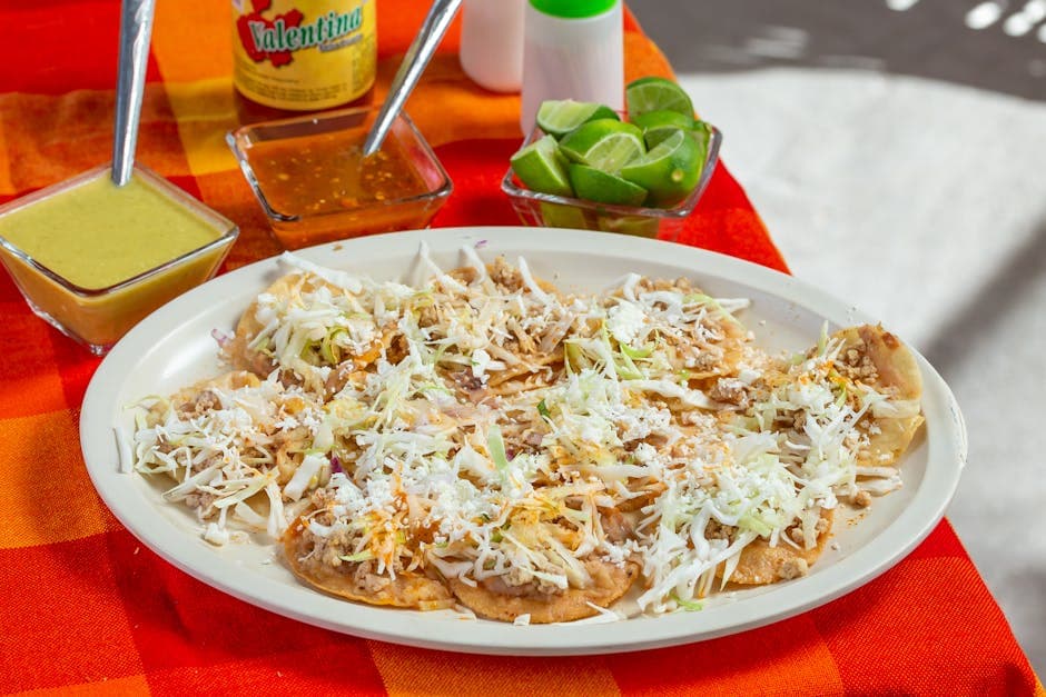 Guatemalanske Chilaquilas med Queso Fresco