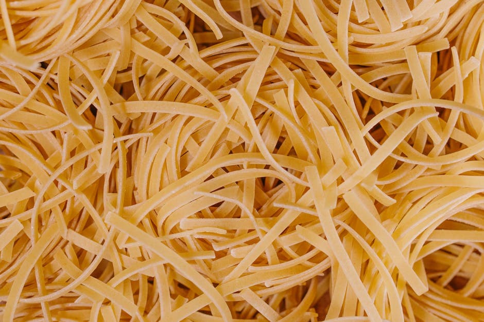 Rask fersk eggepasta