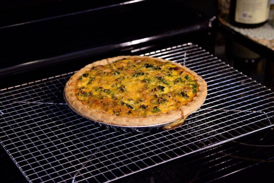 Frokostpai med pølse og grønnsaker