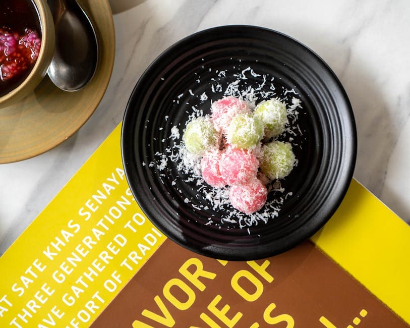 Karioka søte riskuler med kokos