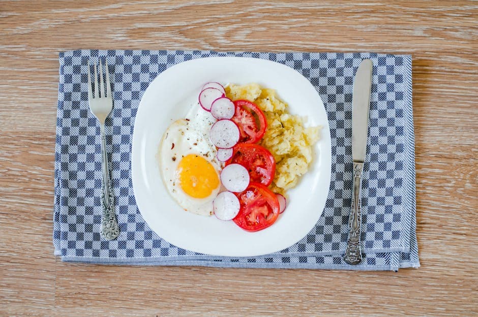 Grillet potetsalat med sennep og egg