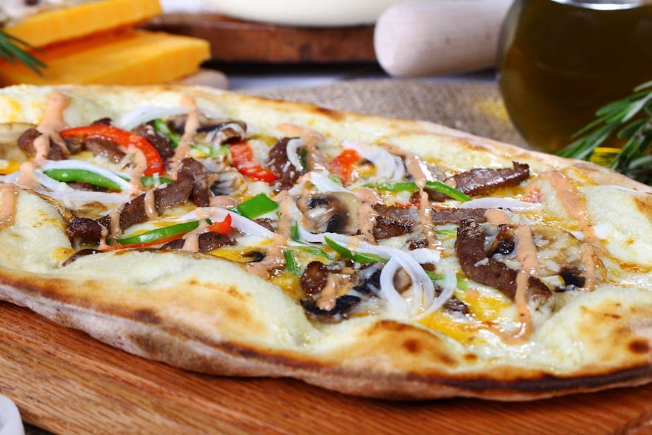 Philly Cheese Steak-pizza