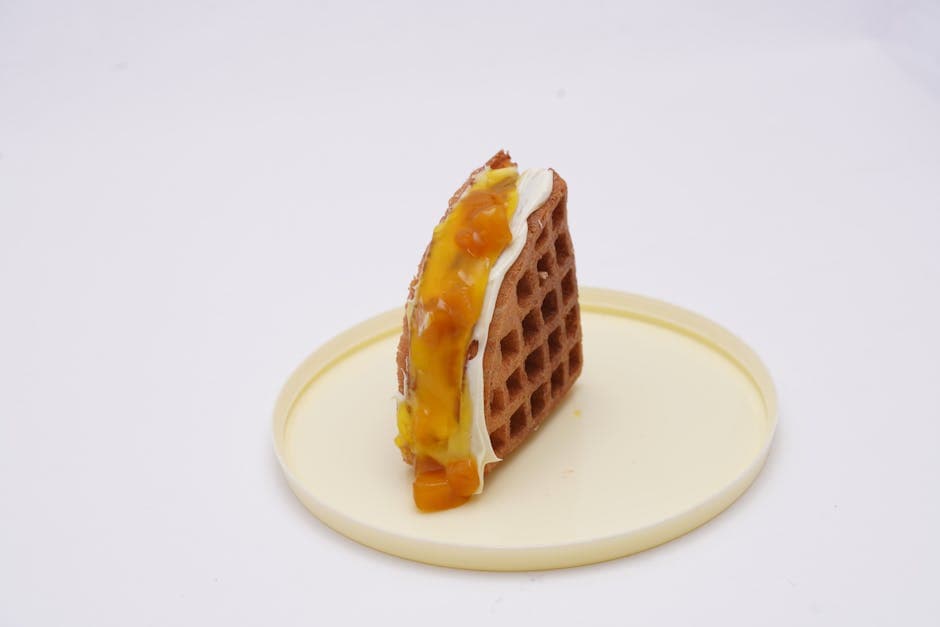 Taco-vafler med eggerøre og jalapeño