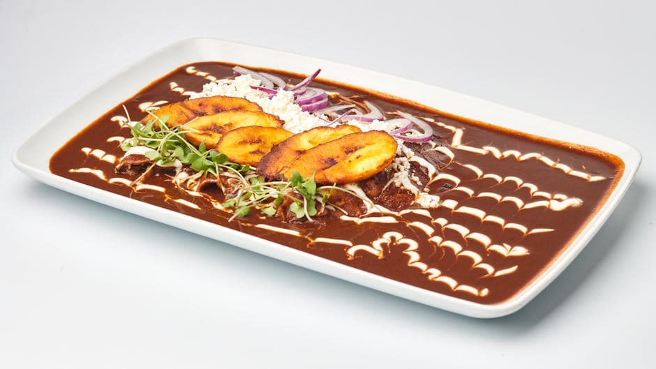 Klassisk meksikansk mole-saus