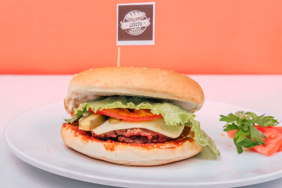 Feta-burgere med mynte og persille