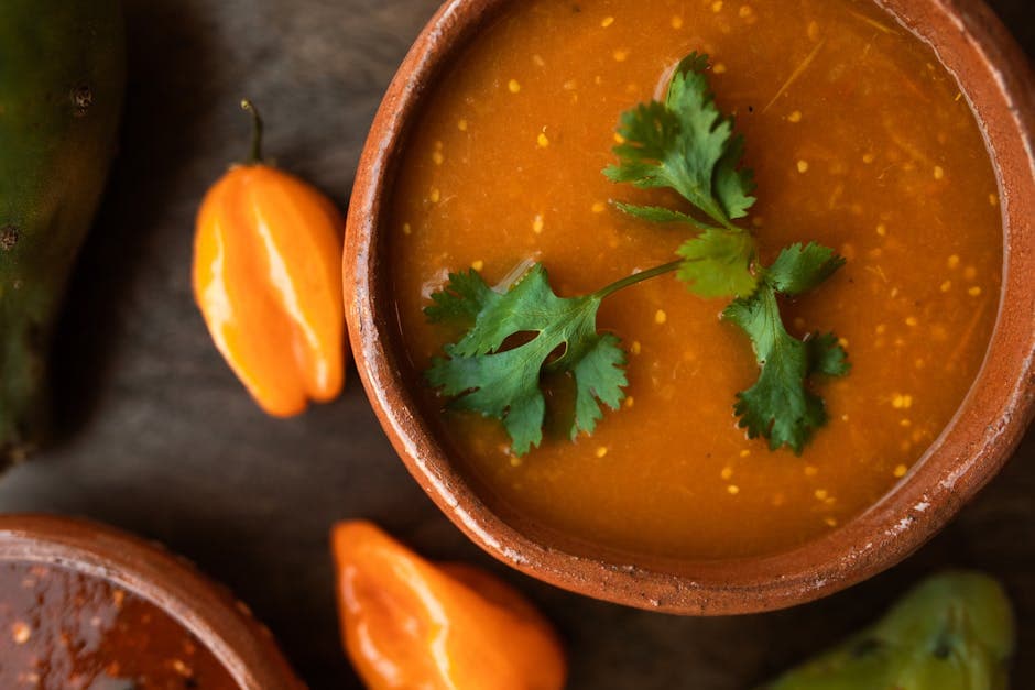 Sterk mangosaus med habanero