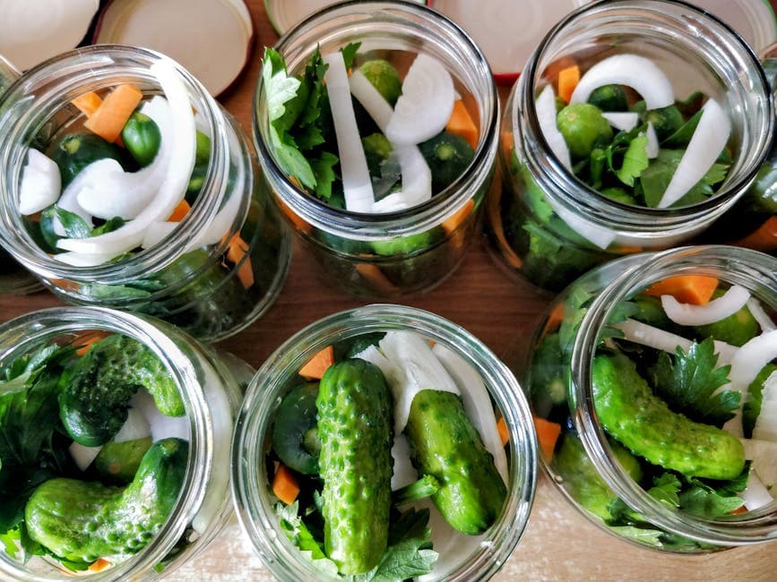 Buryls kjøleskapssylteagurk