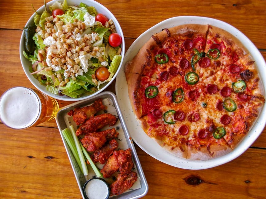 Rachels pizza- og pastasalat med pepperoni