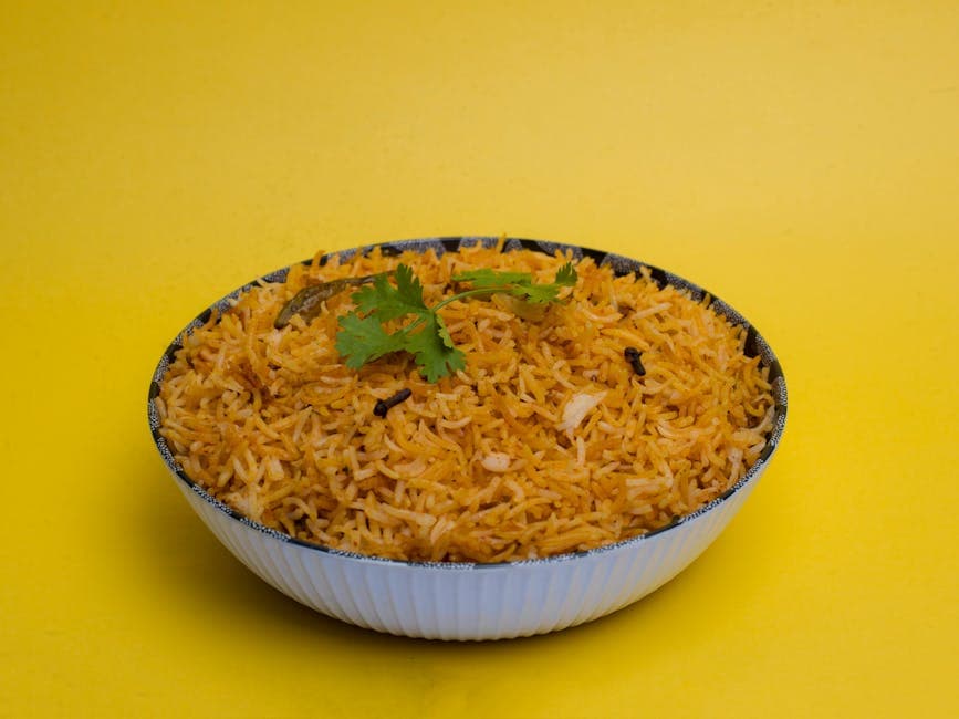 Vegetarisk Biryani (Tehri)