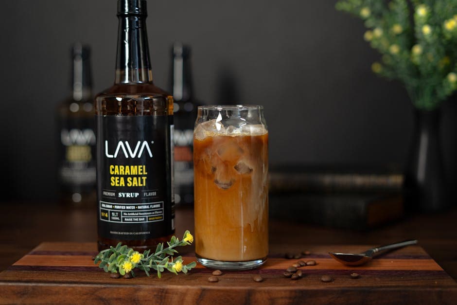 Enkel karamellsirup med kulturmelk