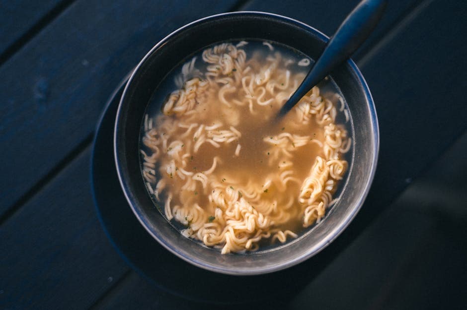 Søte og salte ramen-nudler med lønnesirup