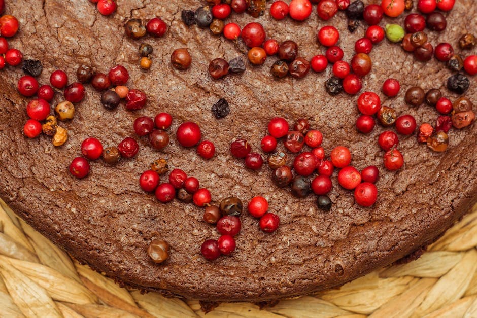 Blonde brownies med hvit sjokolade og tranebær